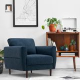  Ghế sofa đơn thư giãn BT30 Beamo vải nỉ xinh xắn 