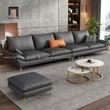  Bộ ghế sofa giả da KT34 Maxky cho phòng khách sang trọng 