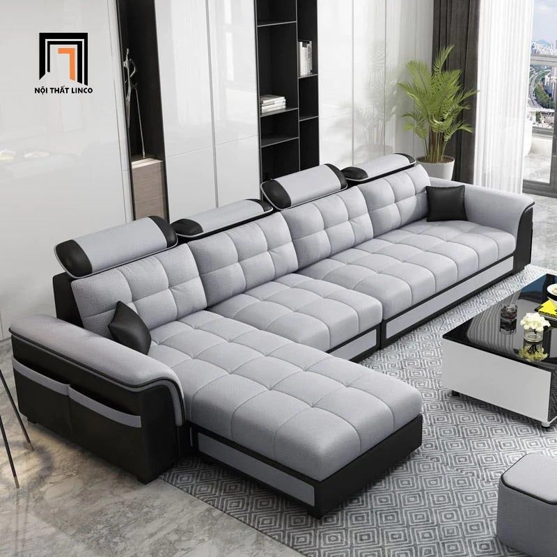  Ghế sofa băng thư giãn 2m3 BT256 Denison phòng khách hiện đại 