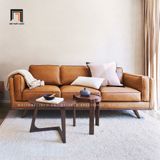  Ghế sofa băng da Pu 2m2 BT120 Zander cao cấp cho công sở 