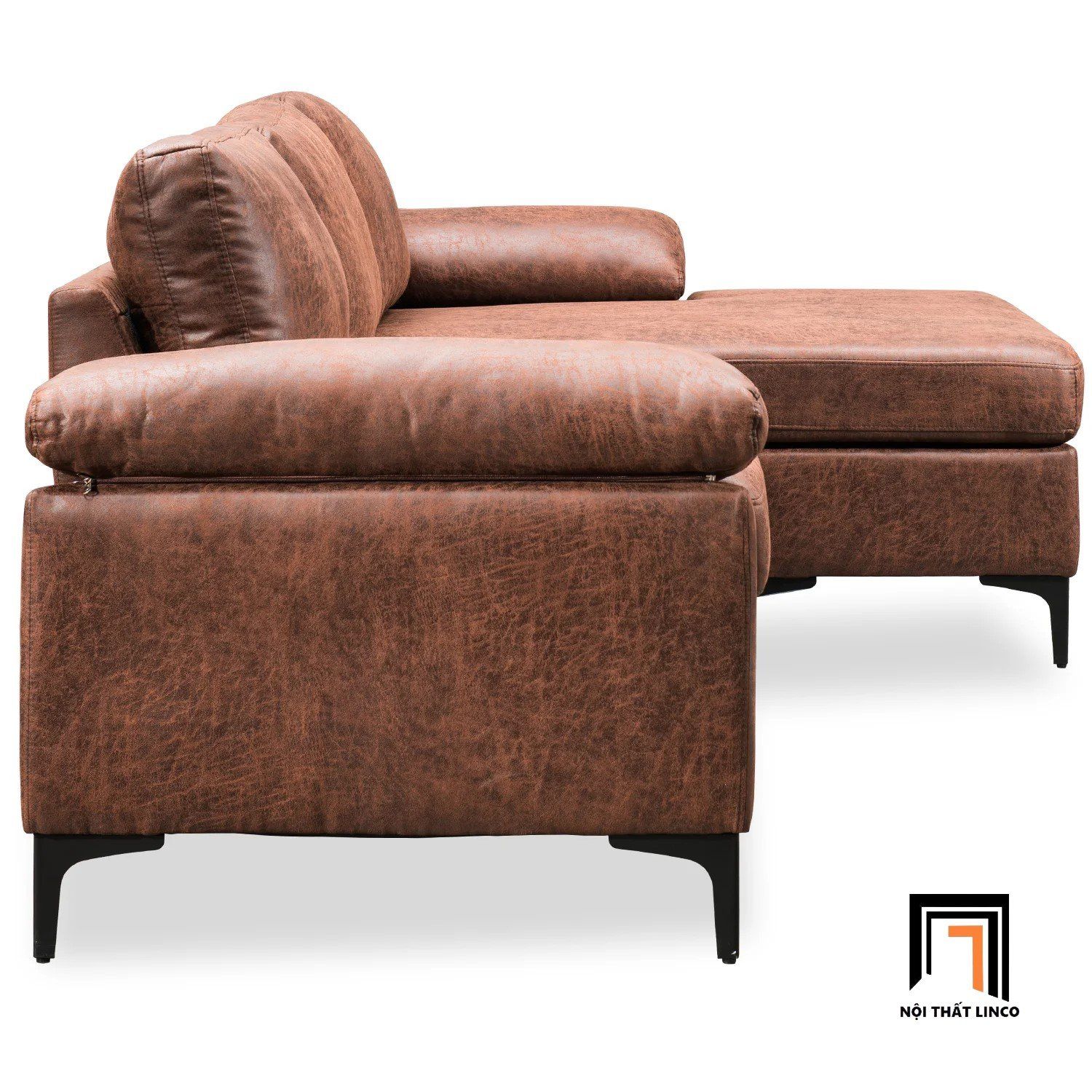  Bộ ghế sofa góc GT24 Mckenny 2m4 x 1m6 phong cách Âu Mỹ 