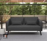  Ghế sofa văng nhỏ dài 1m7 BT240 Jacquoline màu xám ghi 