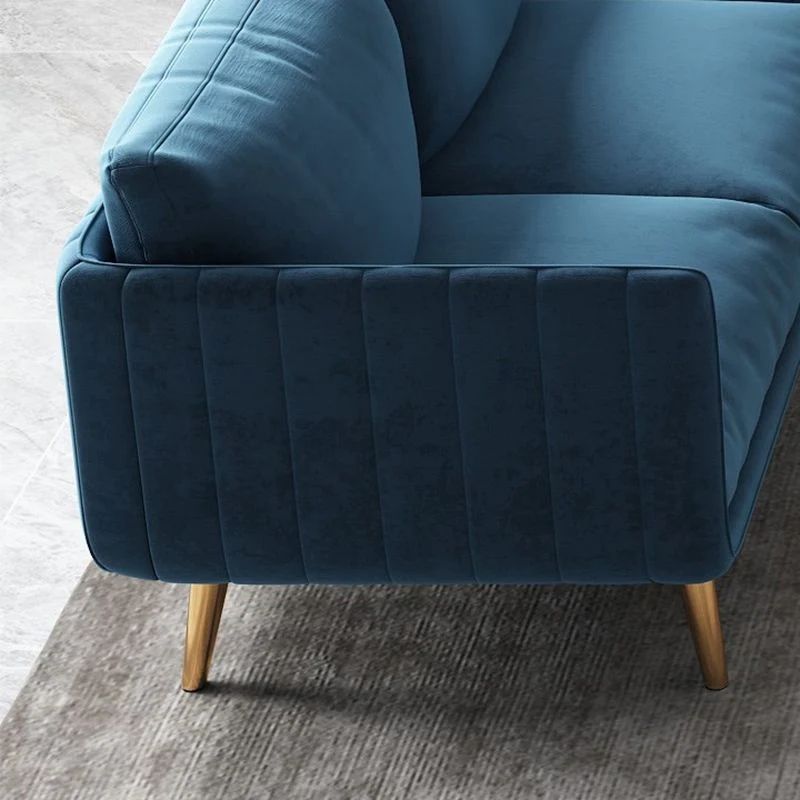  Ghế sofa văng vải nhung hiện đại BT310 Genlis dài 2m 3 nệm ngồi 