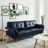  Ghế sofa băng da công nghiệp BT304 Rothry dài 2m sang trọng 