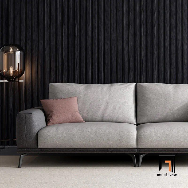  Ghế sofa đơn 1 người ngồi DT70 Atonio phối màu xám da giả 