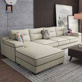  Bộ ghế sofa góc L phòng khách gia đình GT129 Ammo 3m x 1m6 