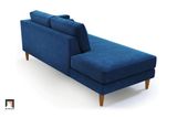  Ghế sofa băng nằm BT16 thư giãn vải nhung cho phòng ngủ 