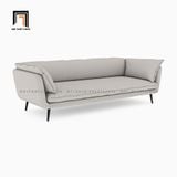  Ghế sofa băng cong hiện đại BT125 Circa màu xám ghi 