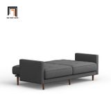  Ghế sofa giường nằm nhỏ gọn GB51 Tuffing 1m7 màu xám đậm 