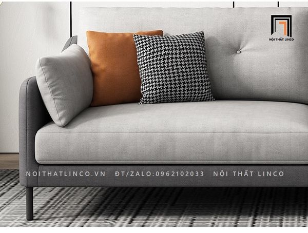 bộ ghế sofa góc L vải nỉ 2m8 x 1m6