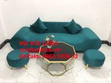  Bộ ghế sofa sopha văng băng thuyền SFT 2m xanh lá giá rẻ 