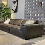  Ghế sofa băng da công nghiệp BT138 Ceasar dài 2m2 sang trọng 