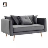  Ghế sofa văng dài BT15 bọc vải nhung mềm mịn 