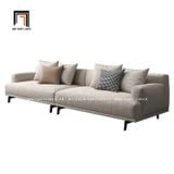  Ghế sofa băng màu xám trắng BT64 Orren vải bố nỉ 