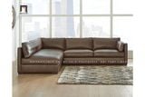  Bộ ghế sofa chữ L GT72 Crosby da công nghiệp màu da bò 