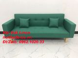  Bộ ghế sofa băng đa năng bật nằm xanh ngọc lá cây dài 2m 