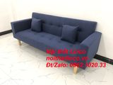  Bộ ghế sofa băng giường nằm 2m thông minh xanh dương đen đậm 