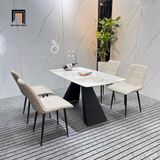  Bộ bàn ăn 4 ghế xinh xắn 35-BAD4-G6-B5 cho phòng bếp nhỏ 
