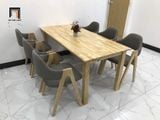  Bộ bàn ăn 6 ghế gỗ tự nhiên 5-KH6-G5-B108-govai giá rẻ đẹp 