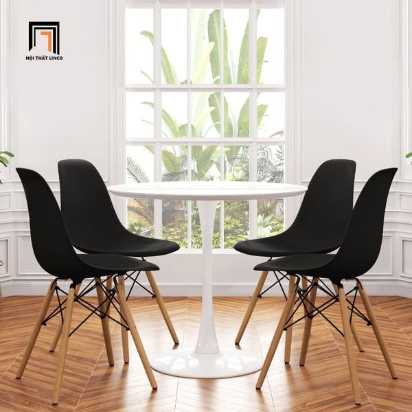 bộ bàn ăn 4 ghế nhựa cao cấp