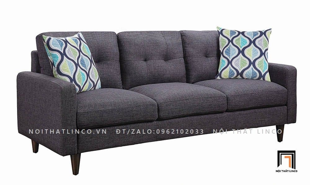  Bộ ghế sofa phòng khách KT42 Watsonville màu xám đen 