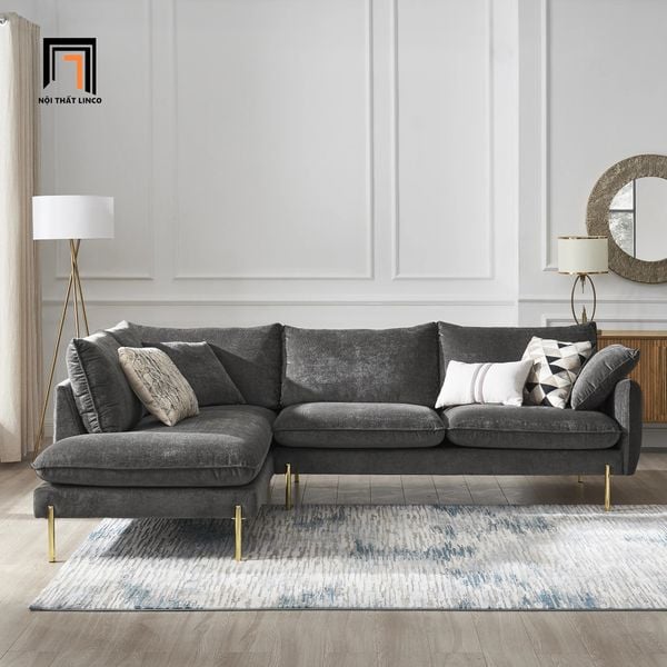 ghế sofa góc L 2m3 x 1m7