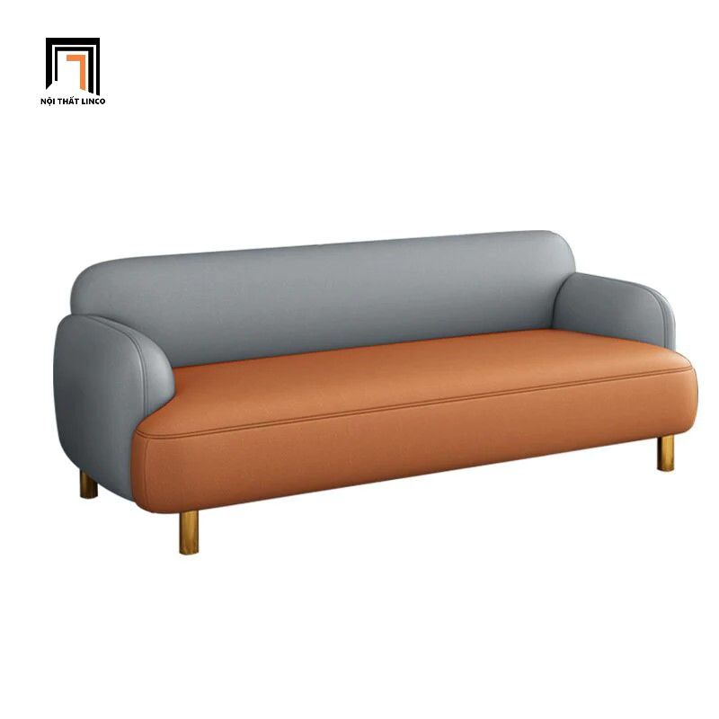  Bộ ghế sofa phòng khách KT49 Vertile bọc da công nghiệp 