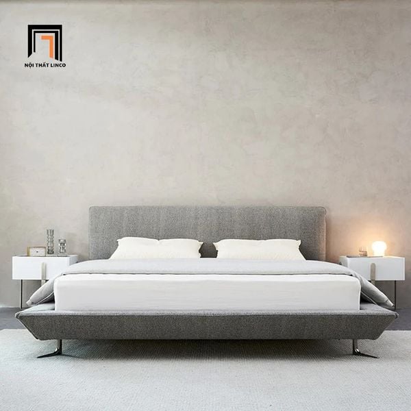 giường ngủ, giường ngủ vải nỉ