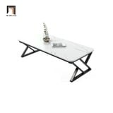  Bàn sofa phòng khách chữ nhật BSF49 Tookman mặt đá đẹp 
