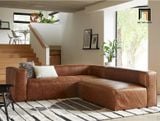  Ghế sofa góc bọc simili giả da GT12 Wilco 2m x 2m cho văn phòng 