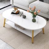  Bàn sofa phòng khách mặt đá 1m x 50 BSF15 Oveen sang trọng 