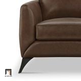  Ghế sofa băng da Pu BT169 Ahmara 2m nâu cafe 