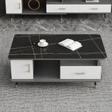  Bàn trà phòng khách hình hộp BSF14 Kenny 1m x 50 có tủ nhỏ 