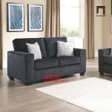  Bộ ghế sofa văn phòng PK3 Rima xám đen hiện đại 