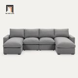  Bộ ghế sofa góc chữ U GT22 2m8 x 1m6 cho phòng khách lớn 