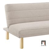  Ghế sofa giường nhỏ gọn 1m7 GB54 Calabas màu trắng kem 