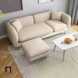  Bộ ghế sofa băng phòng khách BT198 Artesi 2m1 xanh dương 