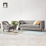 Sofa băng tân cổ điển BHQ26 Wright 2m1 giật nút sang trọng 