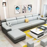  Bộ ghế sofa góc L lớn GT113 Chino 3m2 x 1m5 giá rẻ 