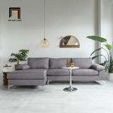  Set ghế sofa góc L GT4 Ettal vải nhung 2m4 x 1m6 giá rẻ 