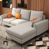  Bộ ghế sofa góc L hiện đại GT228 Casel 2m9 x 1m6 xám trắng 