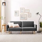  Ghế sofa giường nằm thư giãn GB46 Erdan vải nỉ nhung 1m9 