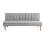 Ghế sofa giường tựa lưng chia múi GB70 Clisson 1m7 màu xám 