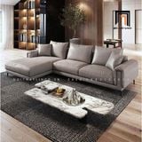  Bộ ghế sofa góc L lớn GT37-Palmer da công nghiệp sang trọng 