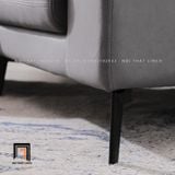  Bộ ghế sofa góc L cho phòng khách lớn GT71 Klema xám lông chuột 