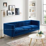  Ghế sofa băng cho shop tiệm 2m2 BT104 Ingen vải nhung nỉ 