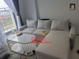  Sofa góc xám trắng giá rẻ dài 2m2 x 1m6 cho phòng khách nhỏ 