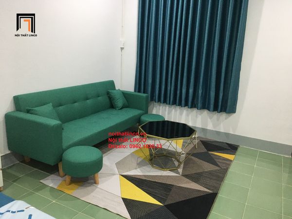 bộ ghế sofa băng giường dài 2m