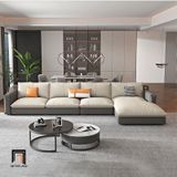  Bộ ghế sofa góc L GT116 Olive 3m2 x 1m75 phòng khách sang trọng 