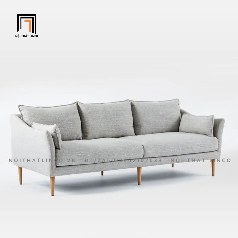  Ghế sofa băng 2m BT67 Consenja vải bố cotton 